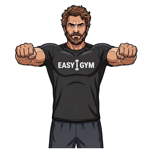 Ilustração da categoria de exercícios para peito